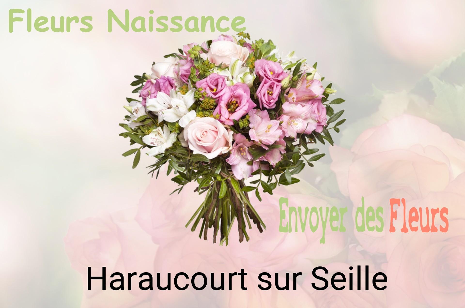 Bouquet de fleurs de naissance livré à Haraucourt-sur-Seille